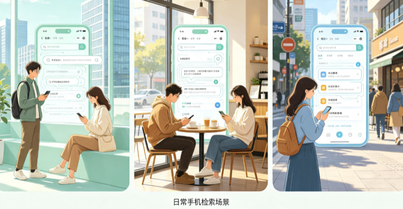 平江区普通人日常手机使用场景拆解：GEO 与 AI 优化如何改变信息检索体验